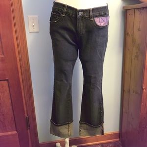 NEW Distressed, bling, cuffed TINT ‘Chelsea’ jeans